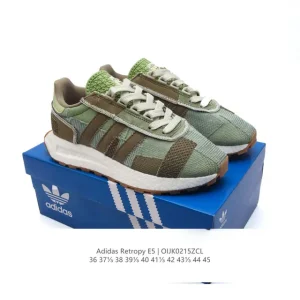 Adidas Retropy E5 Low-Top Classic Running Shoes with Boost Technology