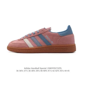 Adidas Handball Spezial Low Cut Leather Sneakers Classic Three Stripes