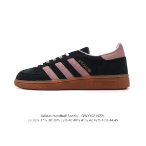 Adidas Handball Spezial Low Top Leather Sneakers Classic Three Stripes Vintage Style