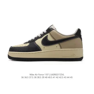 Nike Air Force 1 Low White Leather Sneakers for Men and Women