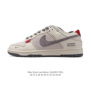 Nike Dunk Low Retro Vintage Basketball Sneakers