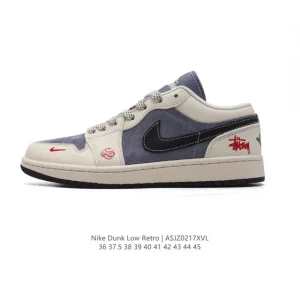 Nike Dunk Low Retro Vintage Basketball Sneakers for Men and Women