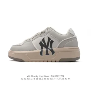 MLB Chunky Liner Basic Retro Streetwear Platform Sneakers for Men and Women