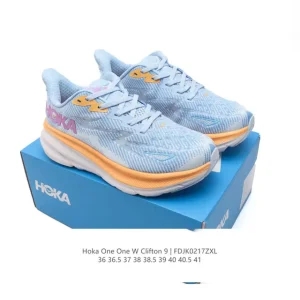 HOKA Clifton 9 Women's Lightweight Cushioned Running Shoes