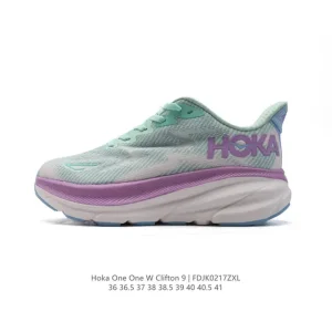 Hoka One One Clifton 9 Women's Lightweight Cushioned Running Shoes