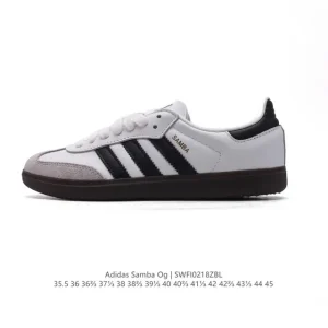 Adidas Samba OG Leather T-Toe Classic Sneakers for Men and Women