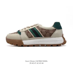 Gucci Rhyton GG Platform Sneakers Men's Vintage Luxury Shoes