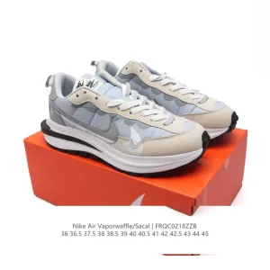 Nike Sacai Vaporwaffle Chukka Sneaker with Thick Sole