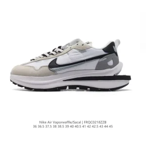 Nike Sacai Vaporwaffle Chukka Sneaker with Thick Sole