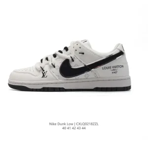 Nike Dunk Low Retro Basketball Skateboarding Shoes Vintage Leather