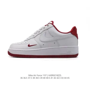 Nike Air Force 1 Low White Leather Sneakers for Men and Women