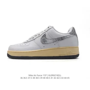 Nike Air Force 1 Low White Leather Sneakers for Men and Women