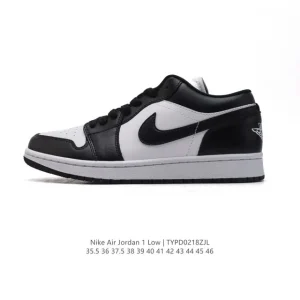 Air Jordan 1 Low Retro Classic Leather Basketball Shoes