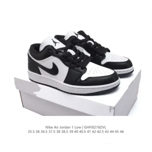 Jordan Air 1 Low Retro Classic Leather Basketball Shoes