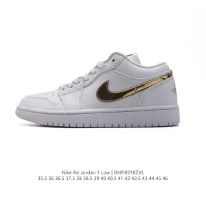 Jordan Air AJ1 Low Retro Vintage Leather Basketball Shoes