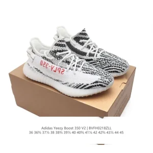 Adidas Yeezy Boost 350 V2 Primeknit Running Shoes with Boost Midsole