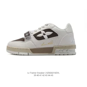 Louis Vuitton Trainer Sneaker Low Top Fashion Sneakers for Men