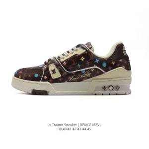Louis Vuitton Trainer Sneaker Low Men's Fashion Luxury Shoes