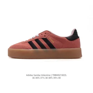 Adidas Samba Valentine Unisex Vintage Leather Sneakers