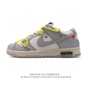 Off-White x Nike Dunk Low 50 Deconstructed Double Laces Skate Shoe