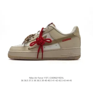 Nike Air Force 1 2025 Low Chinese Knot Limited Edition White Sneakers