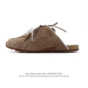 Miumiu x New Balance Sl Series Low Top Closed Toe Slippers