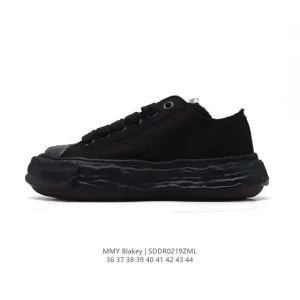Mmy Maison Mihara Yasuhiro Blakey Canvas Low Sneakers