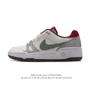 Nike Full Force Low Retro Leather Basketball Shoes Vintage Style