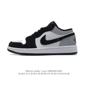 Jordan AJ1 Low Retro Vintage Basketball Shoes with Air Cushion