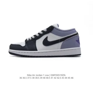 Jordan Air 1 Low Retro Classic Leather Basketball Shoes