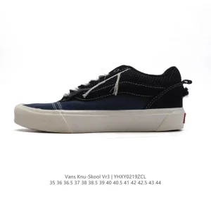 Vans Knu Skool Vr3 Lx Leather Bulky Retro Skate Shoes