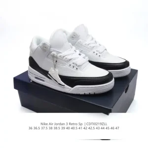 Nike Air Jordan 3 Retro SE Men's Basketball Shoes White Black