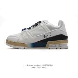 Louis Vuitton Trainer Sneaker Low Men's Fashion Luxury Shoes
