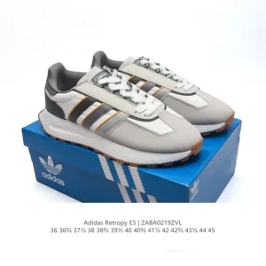 Adidas Retropy E5 Low-Top Classic Sneakers with Boost Technology