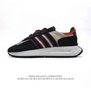 Adidas Retropy E5 Low-Top Classic Sneakers with Boost Technology