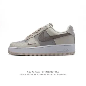 Nike Air Force 1 Low White Leather Casual Sneakers for Men and Women