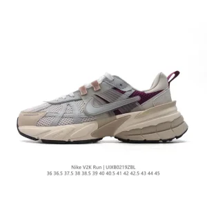 Nike V2K Run Retro Running Shoes in Metallic White