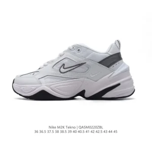 Nike M2K Tekno Men's and Women's Retro Running Shoes with Chunky Sole