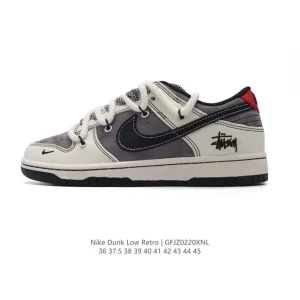 Nike Dunk Low Retro Snake Year Limited Edition Red Leather Sneakers