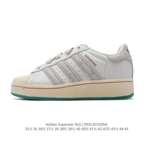 Adidas Originals Superstar XLG Low Top Chunky Platform Sneakers