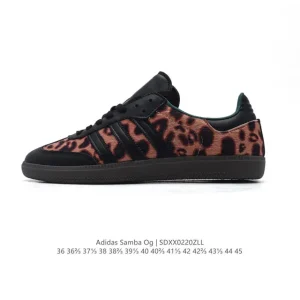 Adidas Samba Og Classic Sneakers White T-toe Shoes