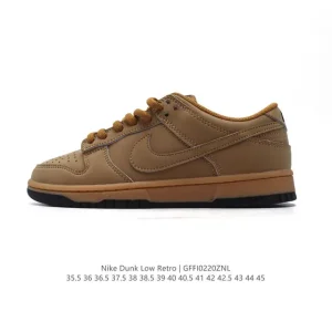 Nike Dunk Low Retro Vintage Basketball Sneakers for Men and Women