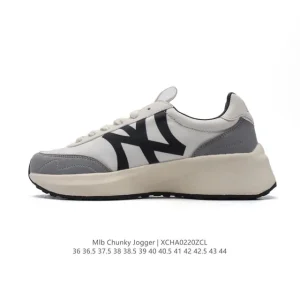 MLB Chunky Jogger Retro Running Shoes with 4.5cm Height Increase