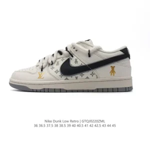 Nike Dunk Low Retro LV Snake 2025 Limited Edition Red Sneakers