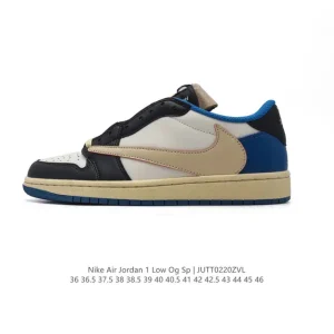 Jordan 1 Low OG SP Military Blue Reverse Swoosh Lightning Edition