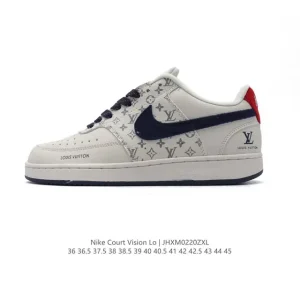 Nike Court Vision Lo Retro Basketball Sneakers with Vintage Campus Style Details