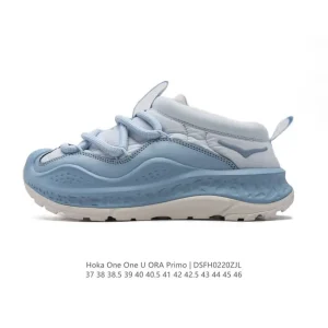 Hoka Ora Primo Slip On Thick Sole Cotton Padded Comfort Slide Sandal