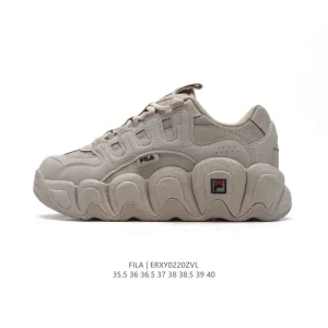 FILA Women's Cat Paw Chunky Sneakers Breathable Mesh Retro Fashion Shoes