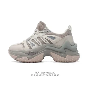Fila Fusion Chunky Sneakers for Women, Platform Comfortable Streetwear Shoes