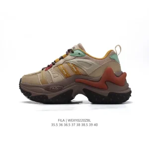 Fila Fusion Women's Chunky Sneakers Platform Height Increase Casual Shoes
